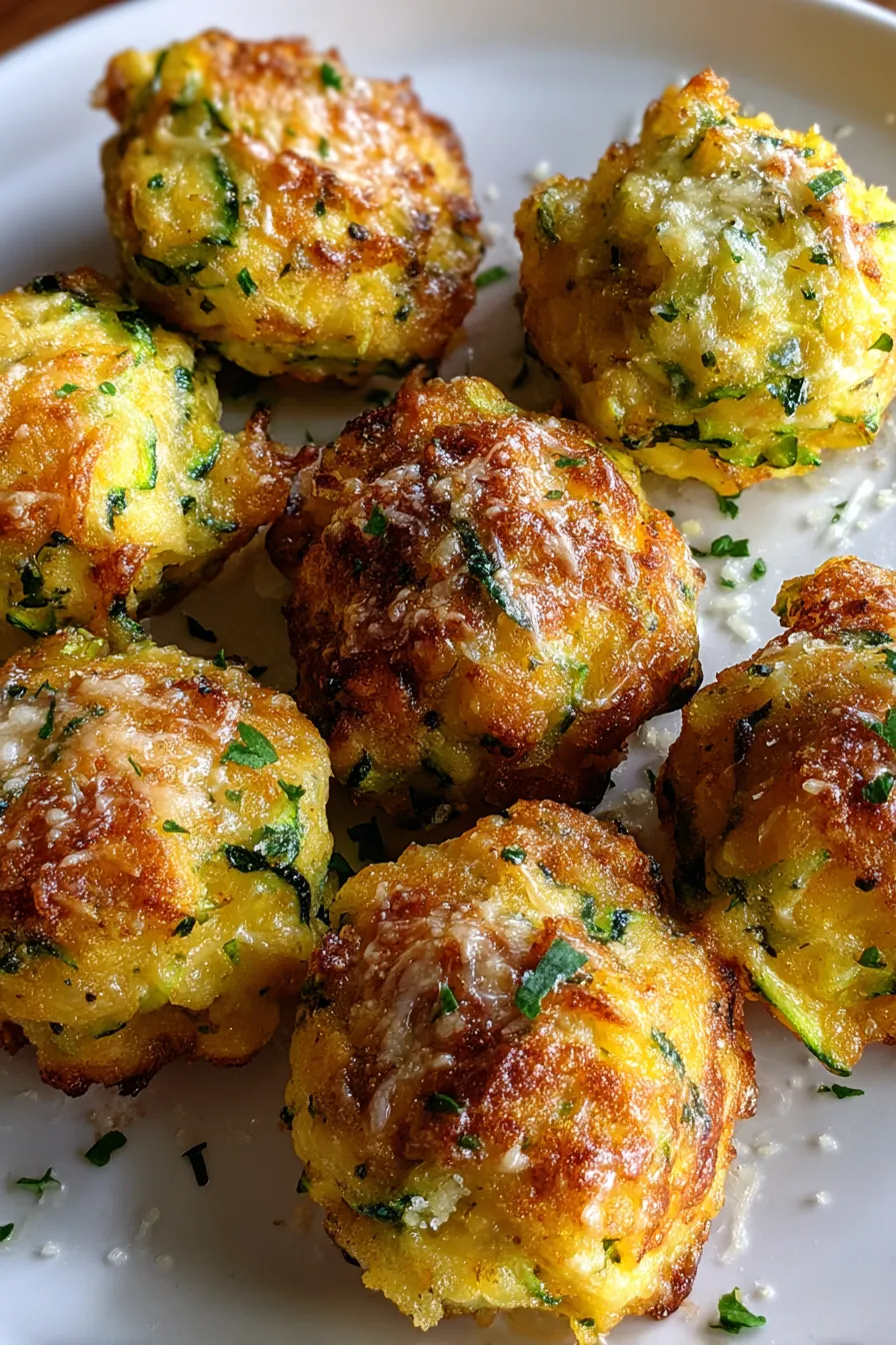 Cheesy Zucchini Tots: Quick & Easy Oven or Air Fryer Recipe